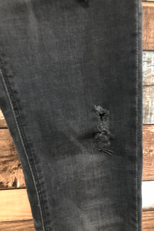 Jeans noir effet usé (xs) seconde main Zara