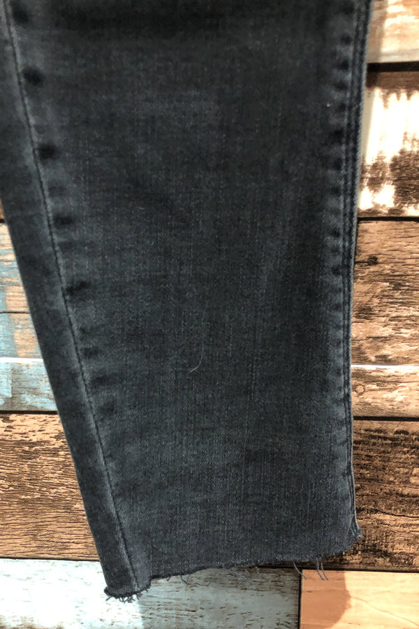 Jeans noir effet usé (xs) seconde main Zara