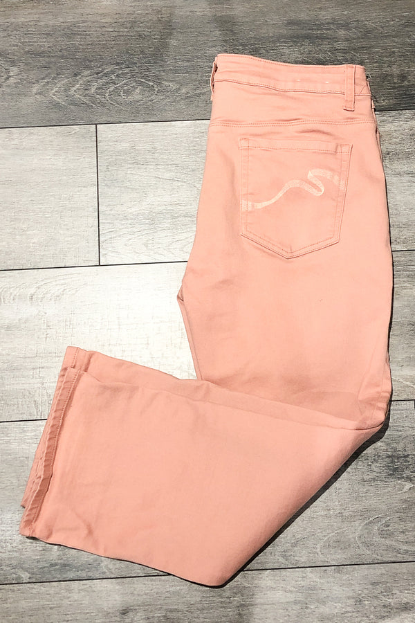 Jeans rose (l) seconde main Santana Jeans