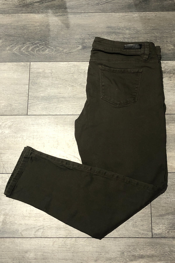 Jeans vert foret (l) seconde main Royalty for Me