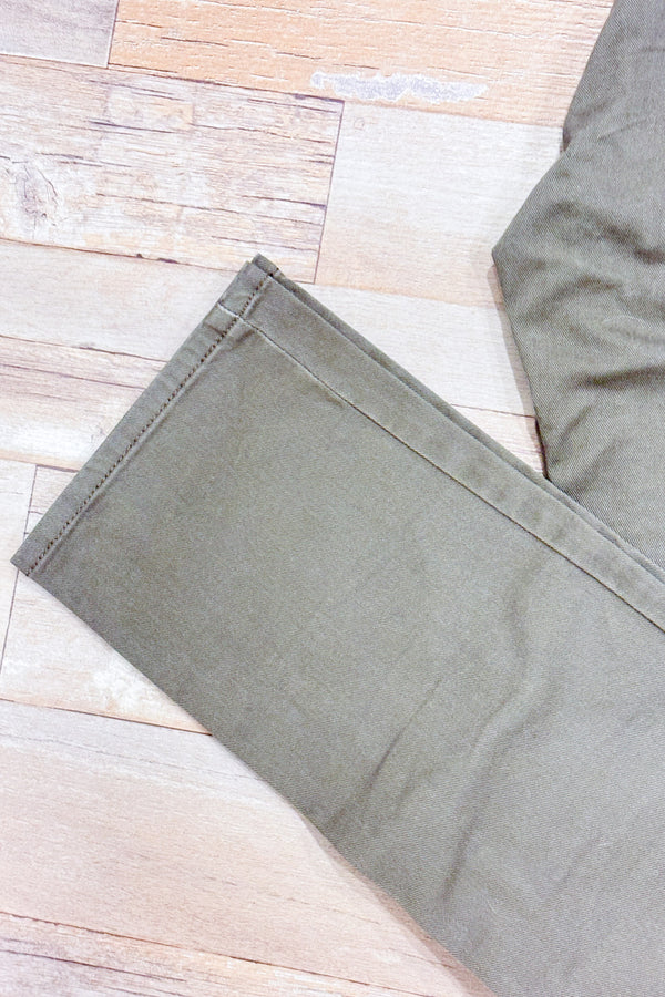 Jeans vert slim straight Sam (s) - Homme-Buffalo David Bitton-La Penderie du Paradis 🕊