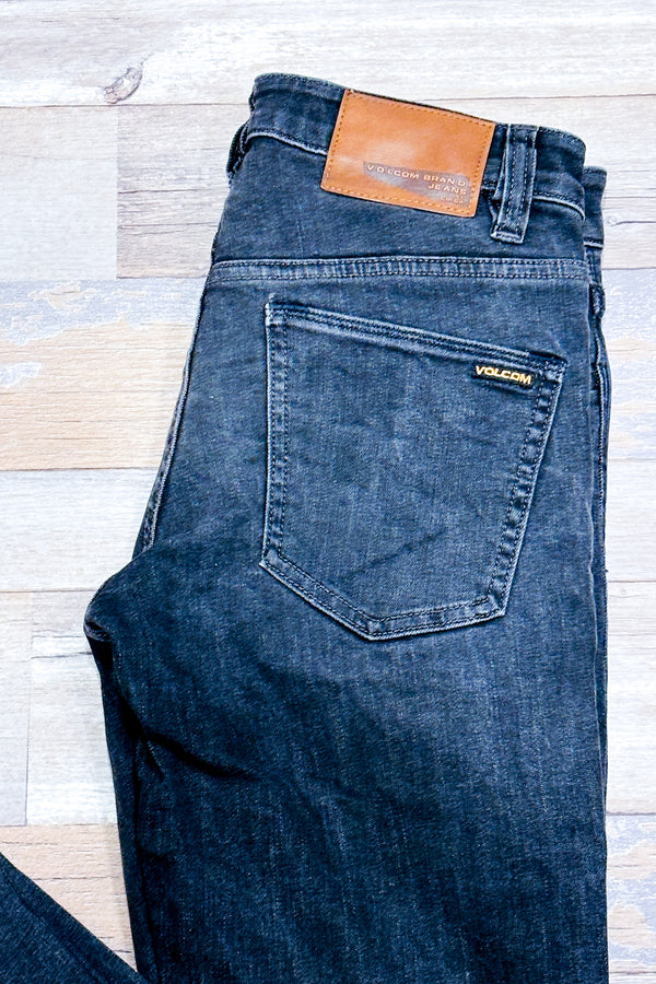 Jeans Vorta noir slim straight (xs) - Homme-Volcom-La Penderie du Paradis 🕊