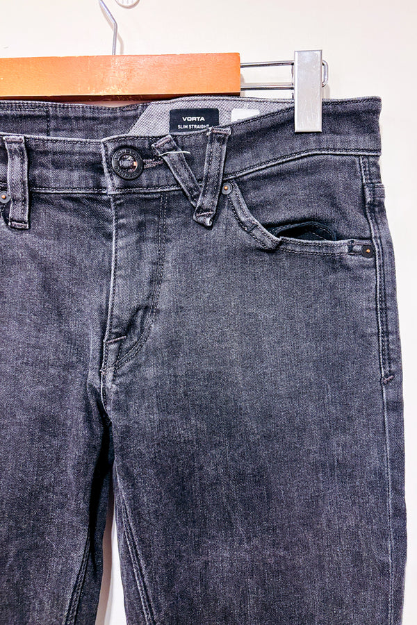 Jeans Vorta noir slim straight (xs) - Homme-Volcom-La Penderie du Paradis 🕊