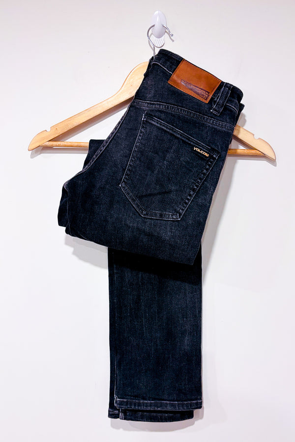 Jeans Vorta noir slim straight (xs) - Homme-Volcom-La Penderie du Paradis 🕊
