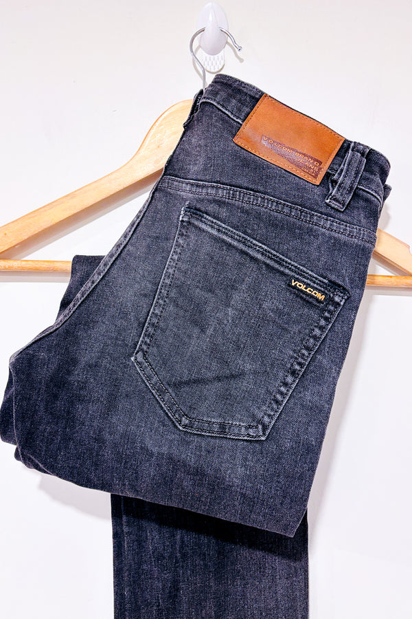 Jeans Vorta noir slim straight (xs) - Homme-Volcom-La Penderie du Paradis 🕊