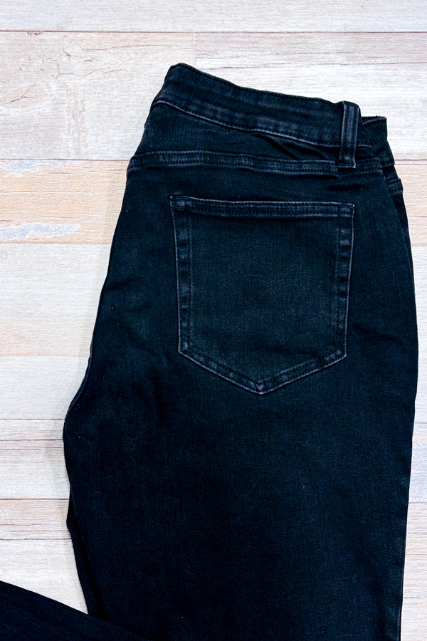 Jeans noir jambe étroite (s)-Daily Ritual-La Penderie du Paradis 🕊