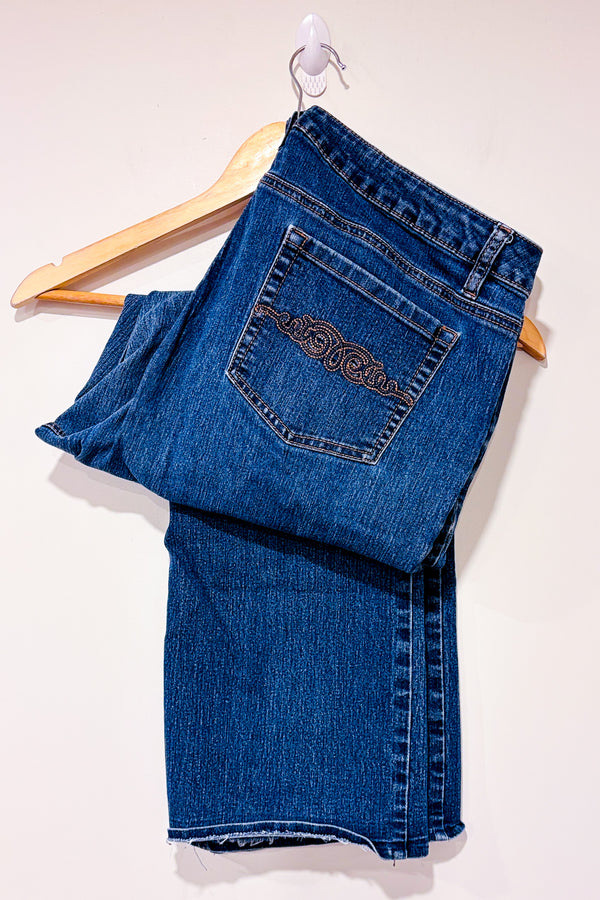 Jeans bleu jambe droite (xl)-Cleo Petite-La Penderie du Paradis 🕊