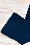 Jeans noir jambe évasée (s)-H&M-La Penderie du Paradis 🕊