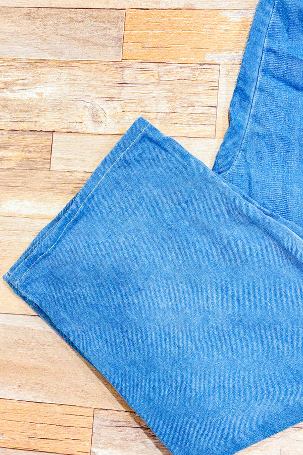 Jeans bleu pâle taille élastique (xxl)-Autres-La Penderie du Paradis 🕊