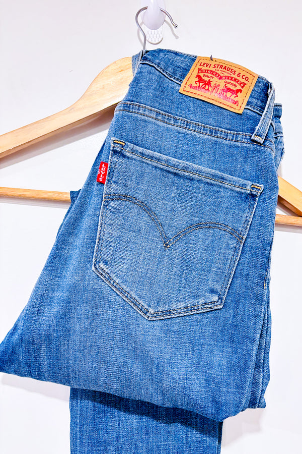 Jeans 721 bleu pâle jambe étroite (s)-Levi's-La Penderie du Paradis 🕊