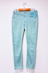 Jeans Rachel vert jambe étroite à taille basse (m)-Garcia-La Penderie du Paradis 🕊