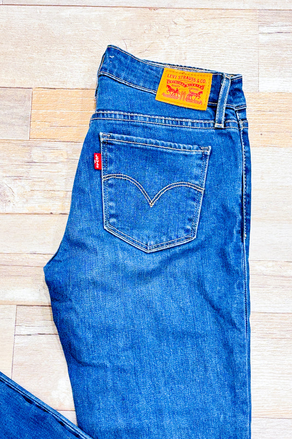 Jeans 711 bleu pâle jambe étroite (s)-Levi's-La Penderie du Paradis 🕊