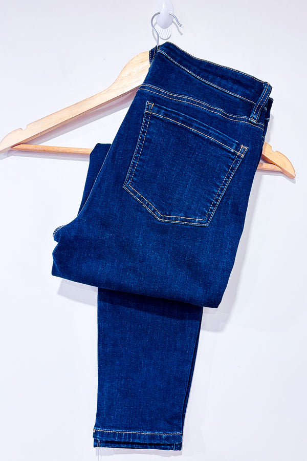 Jeans bleu foncé Mollie jambe étroite (s)-Buffalo David Bitton-La Penderie du Paradis 🕊