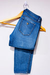 Jeans Brittney bleu pâle jambe étroite à taille basse (s)-Guess-La Penderie du Paradis 🕊