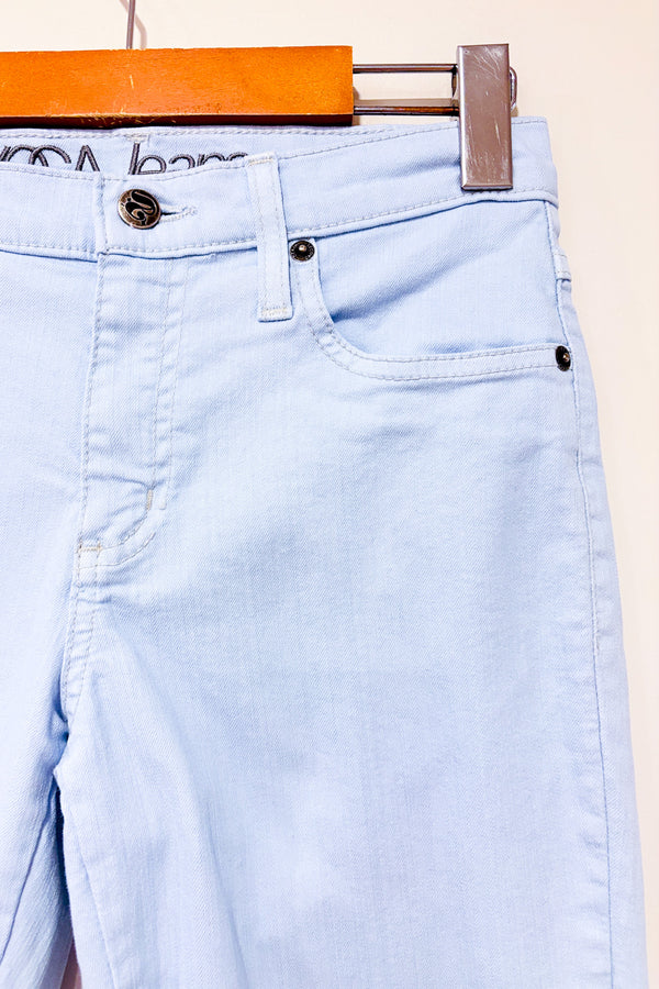 Jeans bleu pâle jambe étroite (xs) seconde main - Yoga Jeans- La Penderie du Paradis