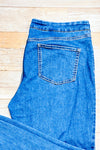 Jeans pull on extensible à jambe etroite (xl) seconde main - Reitmans- La Penderie du Paradis