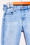 Jeans bleu pâle jambe étroite seconde main - American Eagle- La Penderie du Paradis