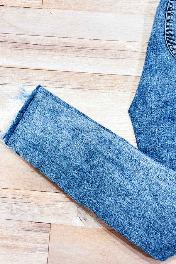 Jeans léger bleu délavé jambe étroite seconde main - H&M- La Penderie du Paradis