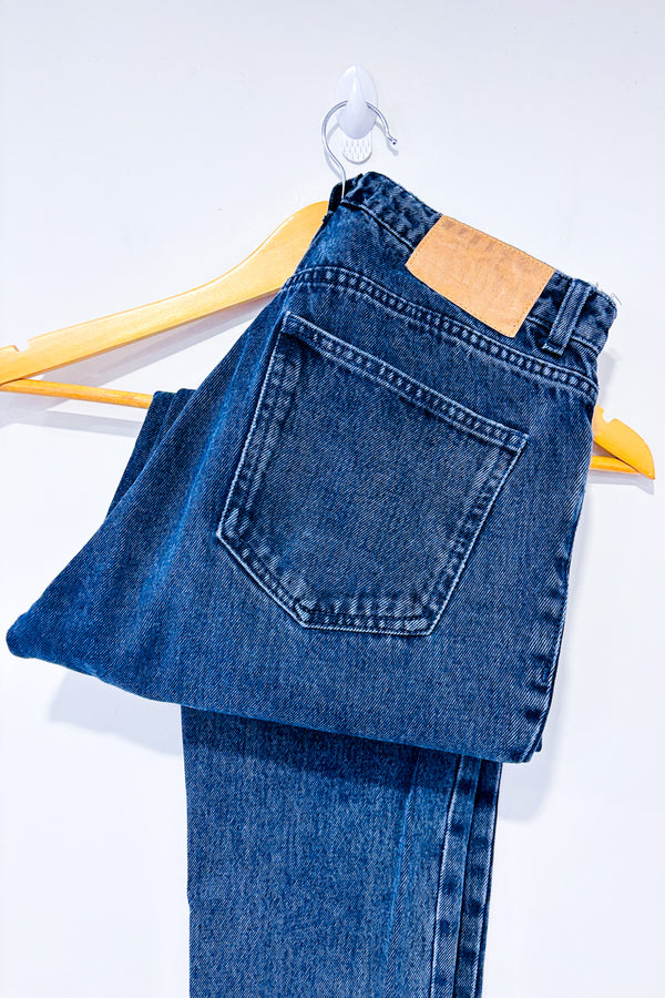 Jeans noir délavé jambe étroite* seconde main - Zara- La Penderie du Paradis