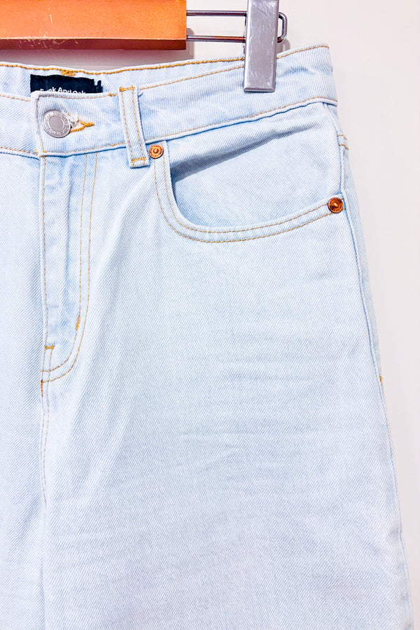 Jeans bleu très pâle* seconde main - Frank & Oak- La Penderie du Paradis