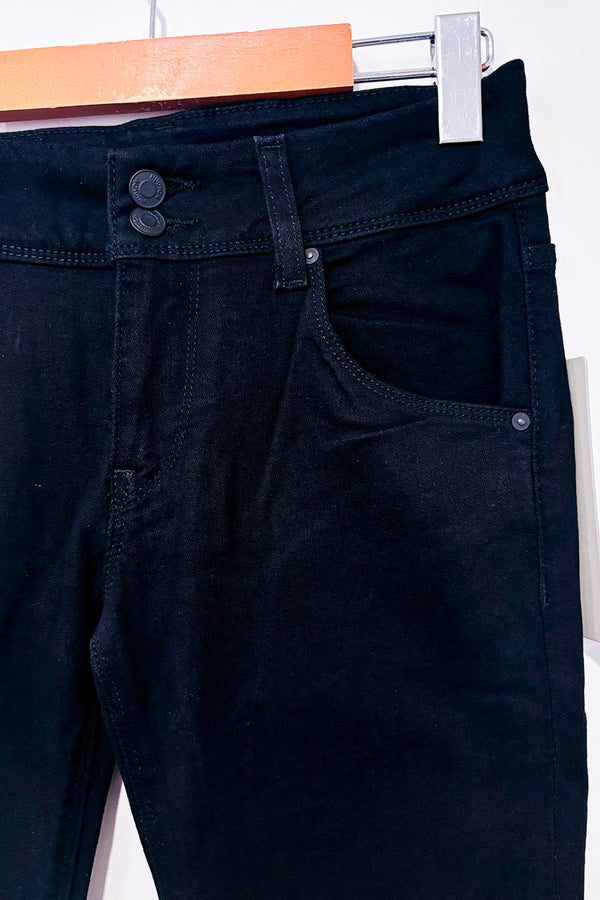 Jeans noir Beth Baby Boot à taille mi-haute* seconde main - Hudson- La Penderie du Paradis