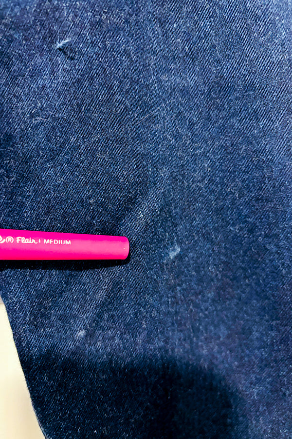 Jeans 720 bleu foncé jambe étroite à taille haute seconde main - Levi's- La Penderie du Paradis