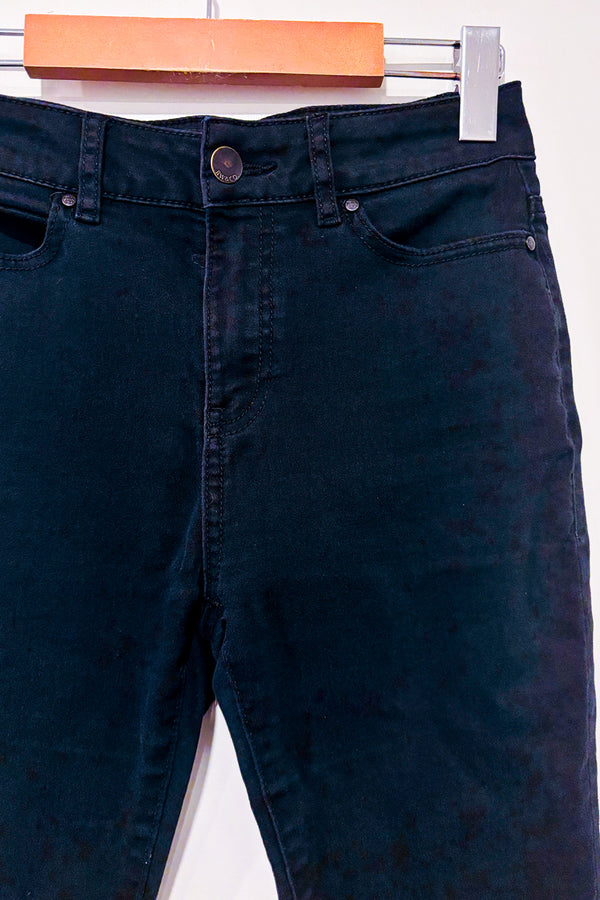 Jegging noir Nathalie à taille haute coupe étroite seconde main - RW&CO.- La Penderie du Paradis