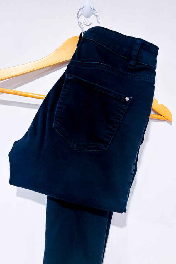 Jegging noir Nathalie à taille haute coupe étroite seconde main - RW&CO.- La Penderie du Paradis