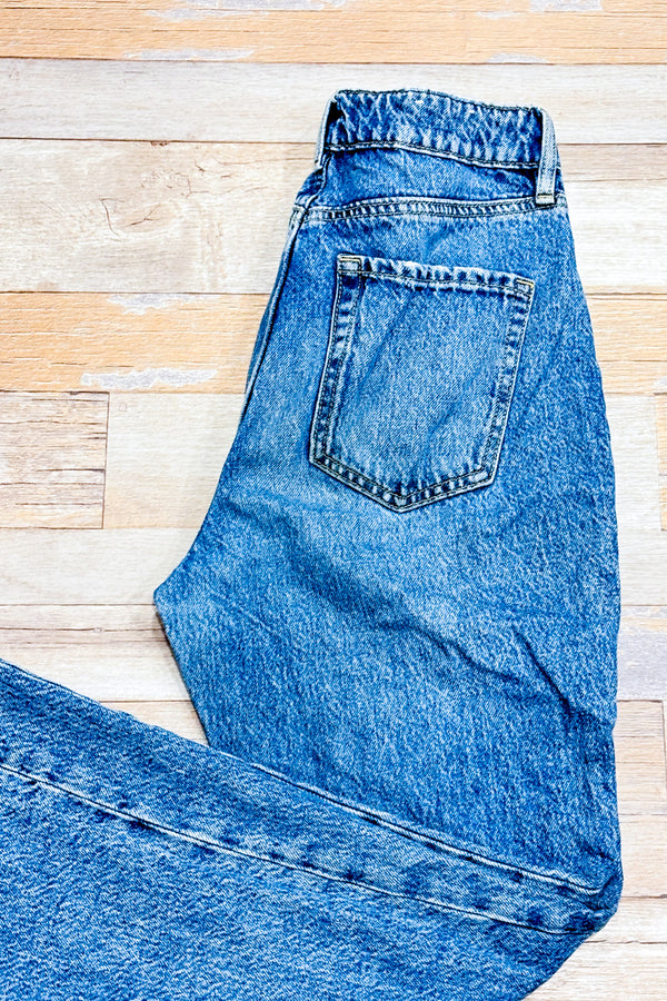 Jeans Candice bleu pâle bootcut seconde main - Dynamite- La Penderie du Paradis