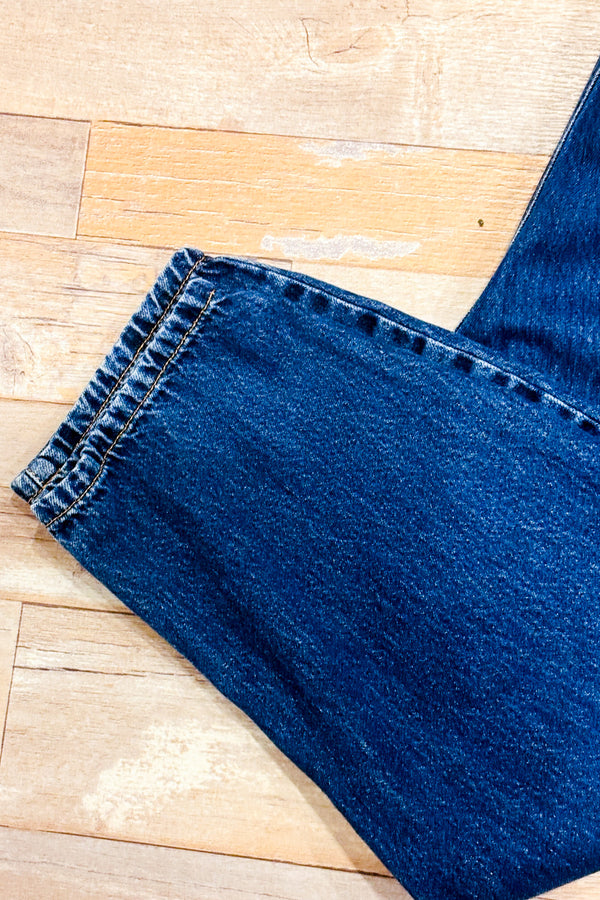 Jeans ample taille élastique* seconde main - Zara- La Penderie du Paradis