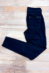 Jegging bleu foncé jambe étroite seconde main - Hue- La Penderie du Paradis