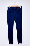 Jegging bleu foncé jambe étroite seconde main - Hue- La Penderie du Paradis
