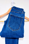 Jeans skinny bleu à taille haute seconde main - Autres- La Penderie du Paradis