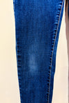 Jeans skinny bleu à taille haute seconde main - Autres- La Penderie du Paradis