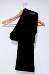 Jeans noir jambe évasée à taille régulière seconde main - Jeaniologie- La Penderie du Paradis