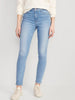 Jeans Rockstar bleu pâle super skinny à taille haute seconde main - Old Navy- La Penderie du Paradis