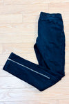 Jeans Myles skinny noir à taille élastique seconde main - BCBGMaxazria- La Penderie du Paradis