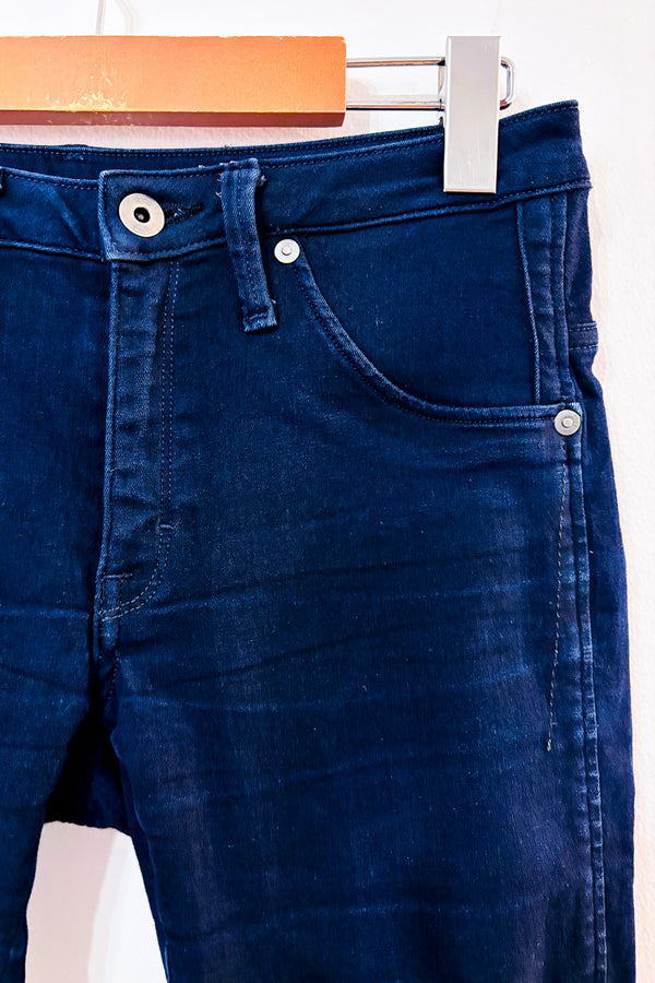 Jeans skinny bleu foncé seconde main - G-Star- La Penderie du Paradis