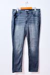 Jeans gris délavé extensible seconde main - Santana Jeans- La Penderie du Paradis