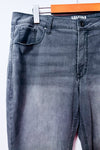Jeans gris délavé extensible seconde main - Santana Jeans- La Penderie du Paradis