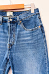 Jeans bleu pâle droit 501 Original à taille haute* seconde main - Levi's- La Penderie du Paradis