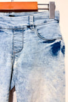 Jegging bleu délavé (xs) seconde main WDG
