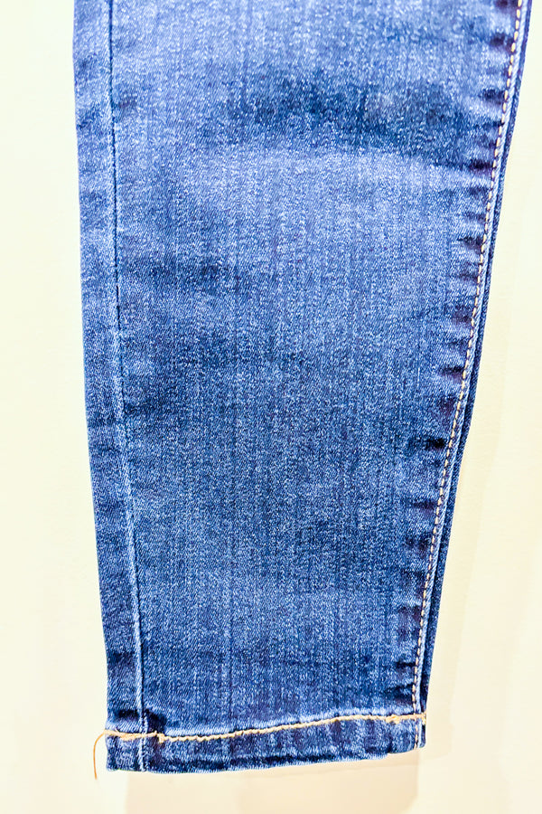 Jegging bleu foncé effet usé taille régulière (xs)-Ardene-La Penderie du Paradis 🕊