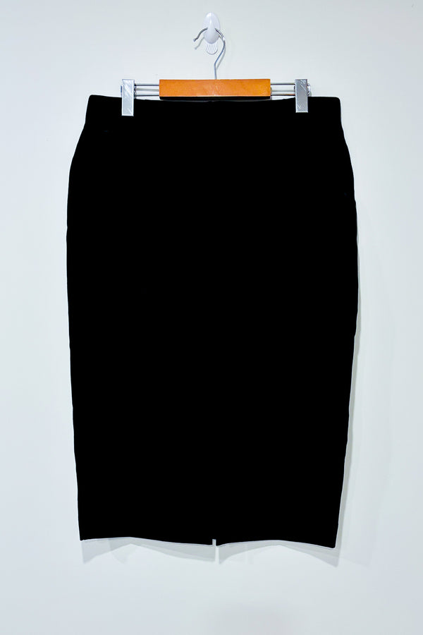 Jupe droite noire (l) seconde main DKNY
