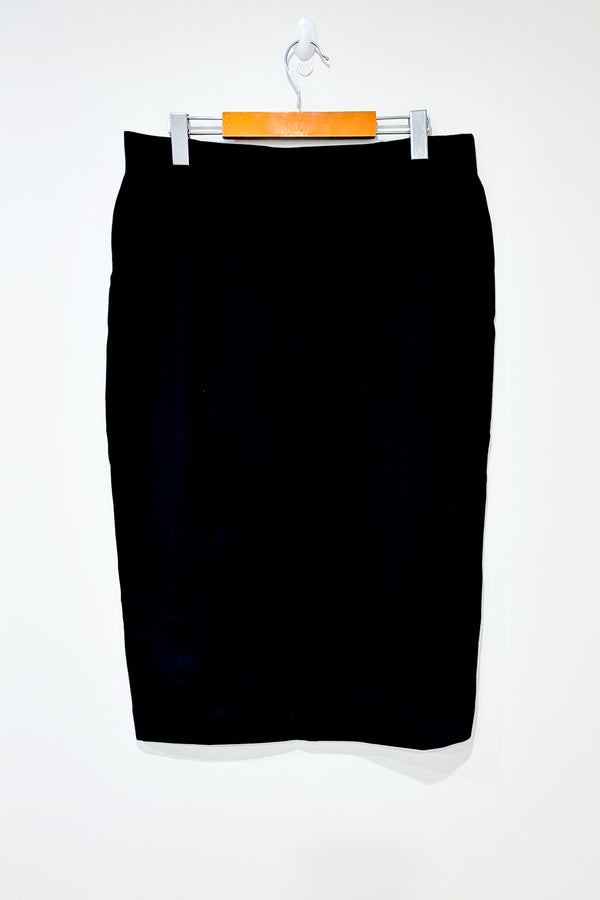 Jupe droite noire (l) seconde main DKNY