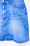 Jupe en jeans bleu pâle (l)-Calvin Klein-La Penderie du Paradis 🕊