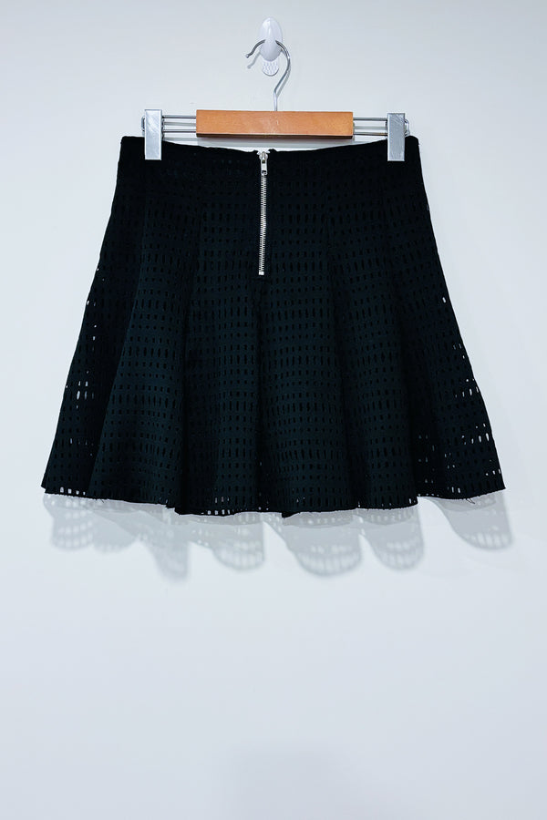 Jupe froncée noire en maille (xs) - Glamorous - La Penderie du Paradis 🕊