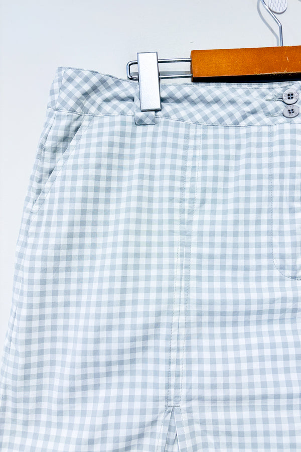 Jupe-short grise à carreaux (l) -- La Penderie du Paradis ?