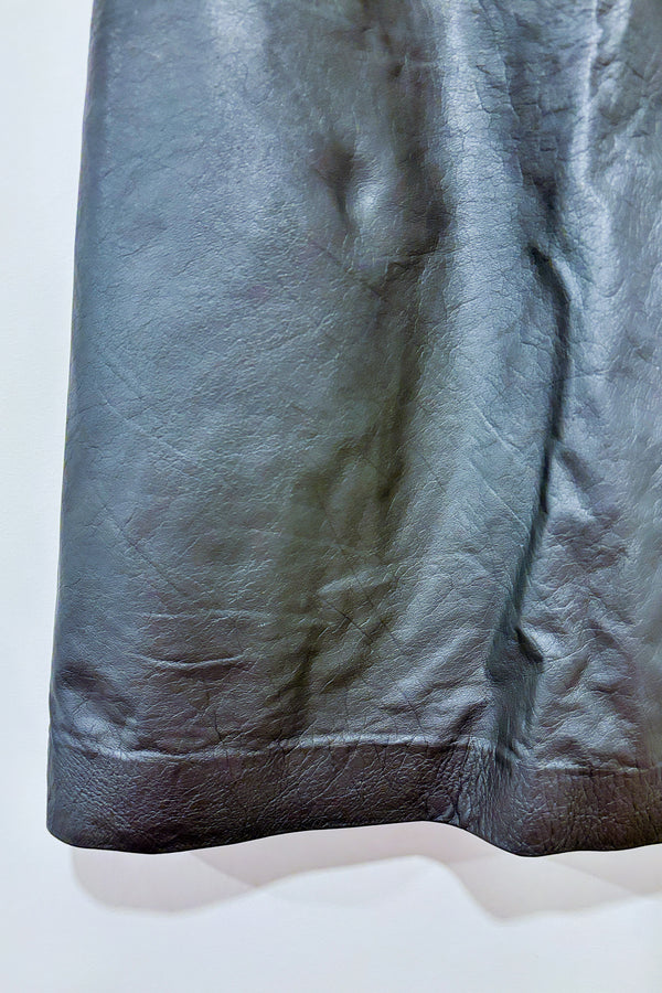 Jupe taille haute grise faux cuir (xs) - Autres - La Penderie du Paradis 🕊