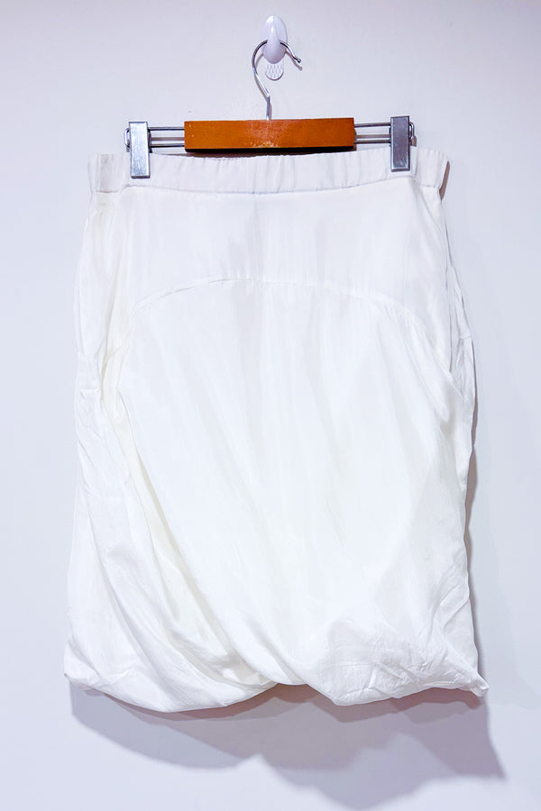 Jupe blanche en soie (m)*-Nuovo Borgo-La Penderie du Paradis 🕊